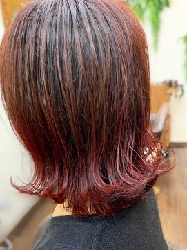 パチャールヘアー(PACAR HAIR) ★REDグラデーション★