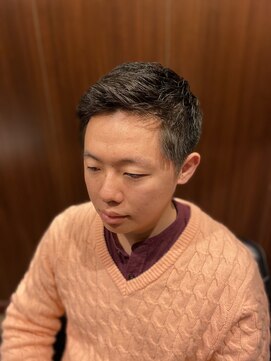 ヒロギンザ 田町店(HIRO GINZA) 自然ショートスタイル/田町/三田/理容室/床屋