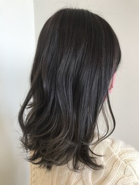 ジップ 緑店(zip) ブリーチ履歴あり　大人グレージュ×20代モテ可愛い