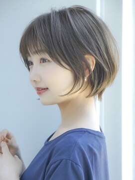 エインアンリー 表参道(AIN.ANLY.) 前髪あり大人ショートボブ20代30代40代【AIN.表参道】川原大地