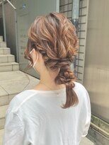 ディア(.eer)&nbsp;ミディアム - セミロング // *Oo* 三つ編み × 編みおろし *oO*