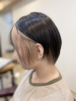 アールヘア(ar hair) 惣田オリジナルカラー  ミルクティーヘムライト