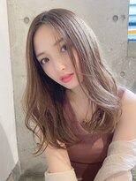 ルービック 梅田茶屋町(Rubik)&nbsp;グレージュ/デジパ/抜け感ヘア/ロングヘア