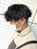 エリマ 調布(elima)&nbsp;無造作スパイラル/ツイストスパイラル/波巻きパーマ/フェード