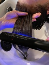 【トリートメント】専用超音波アイロン“ケアプロ”
