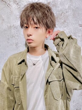 エムスラッシュ たまプラーザ(M.SLASH) たまプラーザ/束感ショート/シルキーベージュ/マッシュショート