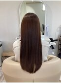ロングの縮毛矯正