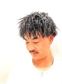 人気!ツイストパーマナチュラルツーブロックかっこいい