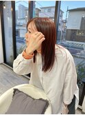 orange color 暖色カラー オレンジブラウン 西宮北口