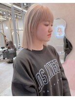 ロンド レア 天神大名店(Lond Le’a)&nbsp;ミルクティー/ダブルカラー/ダークブラウン/ケアブリーチ/大名