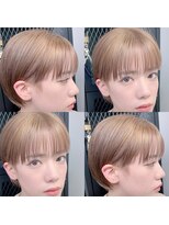 キジ(KIJI)&nbsp;★ミルクティーベージュ×ミニボブ★詳細はブログまで