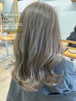 フィルム(FiLMs)&nbsp;くびれロング/透明感オリーブベージュ