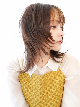 ラフィス ヘアー リーベ 京都駅前店(La fith hair liebe) 【La fith】前髪インナーカラー×レイヤーカット