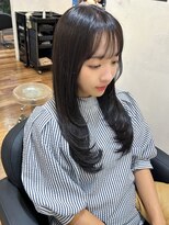 シエルバイアフロート(ciel by afloat)&nbsp;〇韓国 レイヤーカット シースルーバング