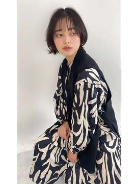 トゥーリ 薬院店(tuuli) 大人女性◆艶レイヤー前髪ピンクベージュ 髪質改善 縮毛矯正