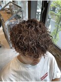 マッシュ×波巻きパーマ【立川/メンズ】