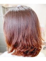 カラー(calla)&nbsp;お手入れ簡単デジタルパーマスタイル/ミディアム