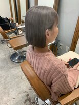 ジュネス 奈良橿原(Jeunesse)&nbsp;シルバーカラー/ボブ/ケアブリーチ/ハイトーン【奈良/橿原神宮】