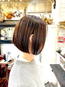 ボタニカル(BOTANICAL) 大人ボブマッシュショート小顔耳掛け30代40代50代