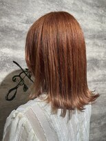 ヘアー ブランコ(hair Blanco) ダブルカラー、オレンジベージュ