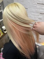 ブーミー(Bor mee)&nbsp;【Bormee】コーラルピンク/ブロンド/デザインカラー/嶋田萌乃