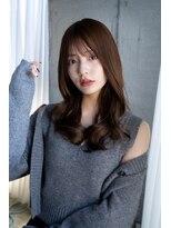レノラ 本町(LENORA)&nbsp;20代30代大人かわいいナチュラル暗髪ゆるめパーマヘア