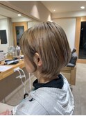 可愛いショートヘア