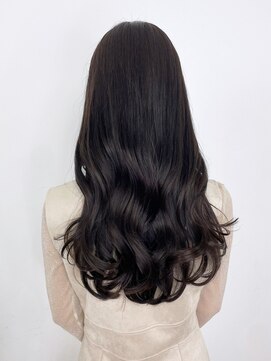 アルバム 新宿(ALBUM SHINJUKU) 美髪エモージュアッシュブラックレイヤーロング_ba488133