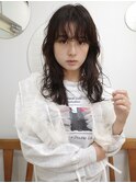 【haif】レイヤーカット　ニュアンスパーマ　