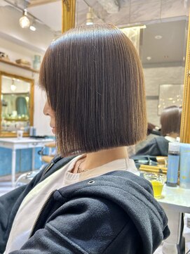 ロンドアベニール 北千住(Lond avenir) ぱつっとまとまるボブ☆美髪ボブ/美髪縮毛矯正[北千住]