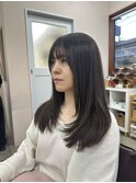 レイヤー×透明感グレージュ