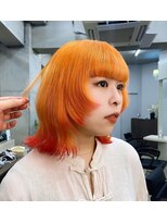 ヴァーディ オモテサンドウ(Vardy omotesando)&nbsp;オレンジカラー・暖色カラー・裾カラー・エンドカラー