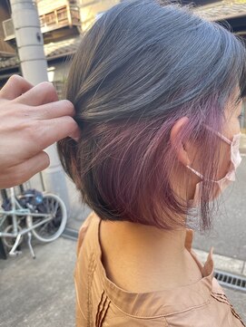 アンファン(Hair Salon enfantsアンファン) インナーバイオレット