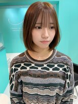 ユー イケブクロ(u Ikebukuro)&nbsp;ダブルカラー/ブリーチなし/ミルクティーベージュ/ボブ