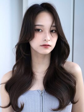 エインアンリー 明治神宮前(AIN.ANLY.) 着物メルティカラーくびれロング似合わせカットロングレイヤー