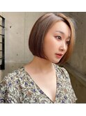艶髪 髪質改善 ブリーチなしダブルカラー レイヤー 韓国風5129