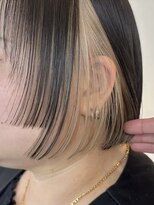 ミーム 原宿 表参道(meme)&nbsp;”インナーカラー×ぱつっと