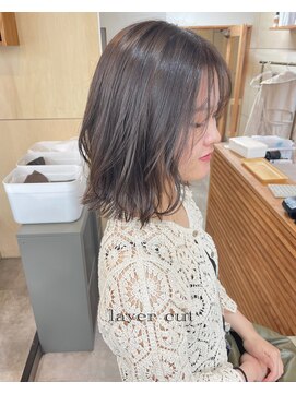 リラクオーレ 三宮 元町(LIRA CUORE) レイヤーボブ