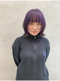 キュートモードウルフ×パープルグレージュ