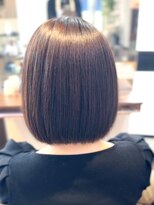 アトリエアルシュ(atelier ARCHE) 毛先ピンピンにならない自然な縮毛矯正,丸みボブ矯正