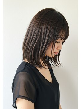 アントワープトーキョー(antwerp TOKYO) ３０代４０代５０代酸性艶ベージュ髪質改善縮毛矯正ボブ