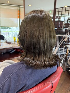 アニー(annie hair design) 透明感オリーブ♪