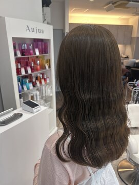 アヴァンス 広島本通店(AVANCE.) 透明感オリーブグレージュ