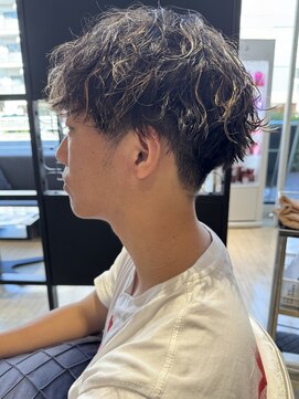 ウィル 京橋店(WiLL) 20代30代40代大人カッコいいツーブロック×ツイスパ（７）