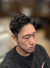 ザバーバー 日本橋高島屋SC(THE BARBER) ツーブロックパーマスタイル