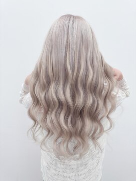 ロサ ファイブヘアー(Rosa..5Hair) 透明感×立体感！プルエクで叶えるホワイトブロンド！