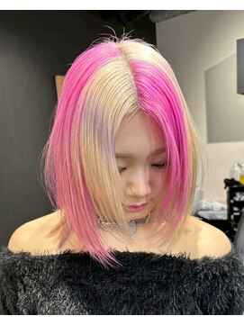 ヌル 表参道本店(Null) セクションカラー/ケアブリーチ/ブリーチカラー/表参道/原宿