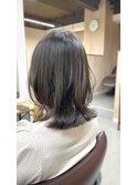 暗髪ナチュラルレイヤー