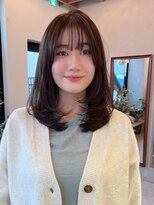 ロンド ボーイ 表参道(Lond BOY)&nbsp;暗めカラー/髪質改善/マロンベージュ/くすみベージュ/表参道