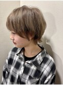 【REJOICE hair】ショートウルフ、ミクルティーベージュmido